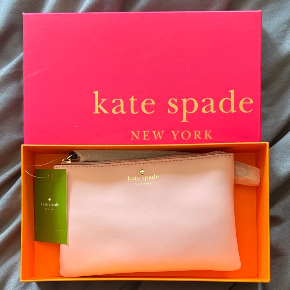 Kate Spade Blush Pink Clutch